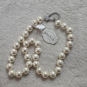 Iris & Lilly Classic Pearl Necklace NWT